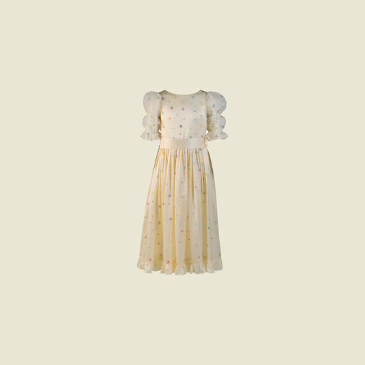 Long Silk & Satin Dress-Gamila By Tilahn