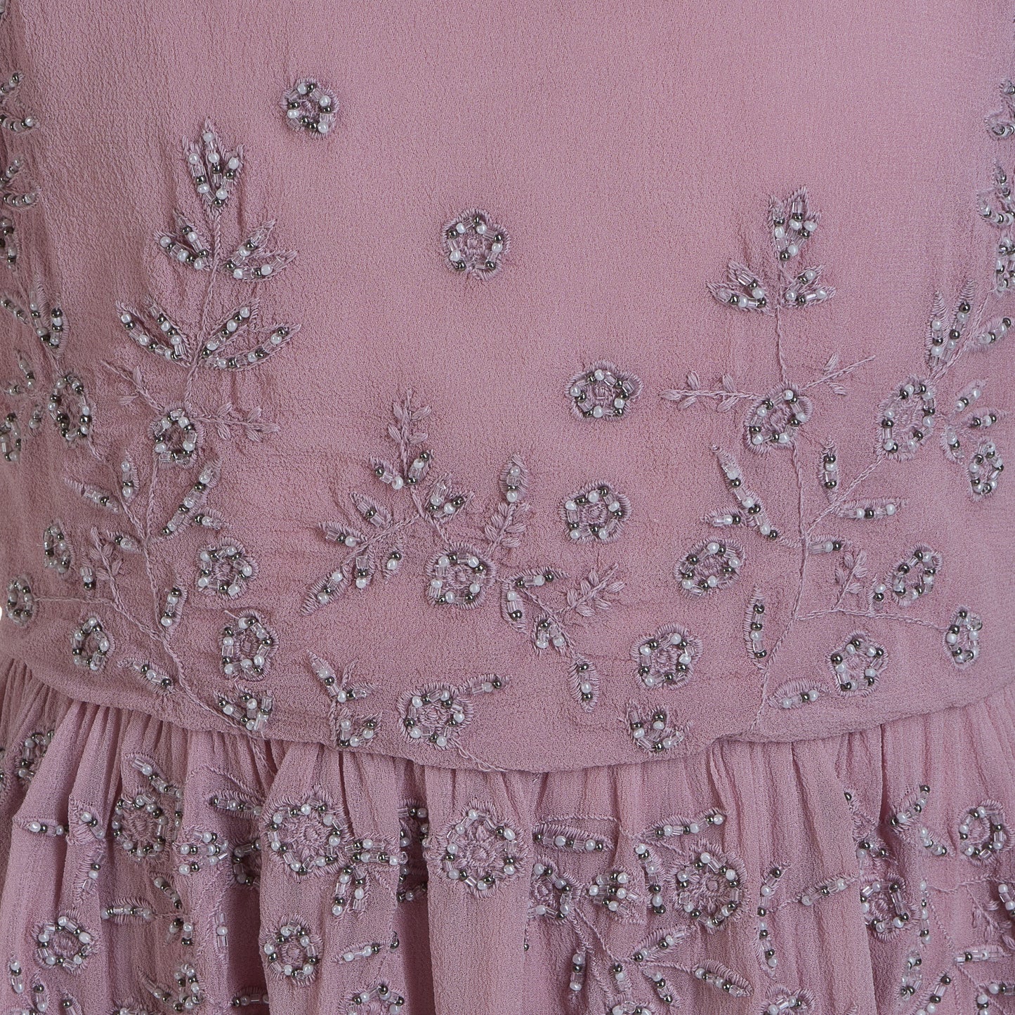 Thread and beads hand embroidery-Gianna By Tilahn